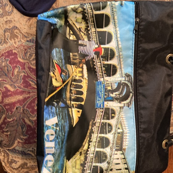 Tote-13”x17” with picture of Venice - Picture 3 of 6